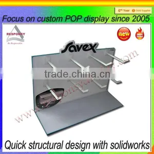 Acrylic Keychain Counter Display Rack With Hook thumbnail-1
