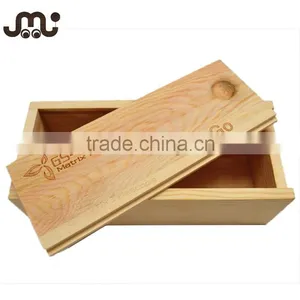 Handmade Pine Wood Slide Open Box thumbnail-1