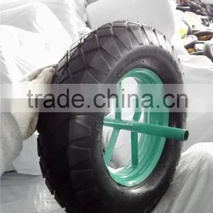 Lowest Price Wheelbarrow Wheel 4.00-8 With Spoke thumbnail-1