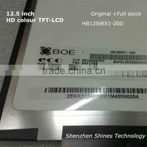 12.5 Inch Colour TFT LCD With LCD Backlight/Anti-glare Surface HB125WX1-200 Monitors thumbnail-1