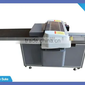Latest 1440 Dpi 8color UV Flatbed Printer on Rigid,flexible,flat,corrugated Media thumbnail-1