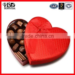 China Factory Wholesale Heart Shaped Chocolate Box Paper Chocolate Packaging Box thumbnail-1