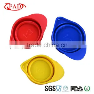 60ml,80ml,125ml,250ml Storage for Food Silicone Measuring Cup Set thumbnail-1