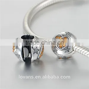 Wholesale Gemstone 925 Sterling Silver Slide Charms thumbnail-4