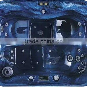 Circle Teak Japanese Wooden / Solid Stone Steel Enamel Mastella Design Vov Free Standing Transparent Bathtub Manufacturers thumbnail-3