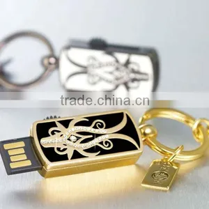 RORO Fortune Enamel Craft Gift USB Flash Disk USB Flash Drive thumbnail-1