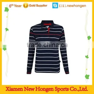 Wholesale Cheap Striped Rugby Jerseys Design, Rugby Shirt/fashion Rugby Wear thumbnail-1