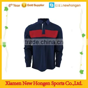 China Factory New Design Sublimation Custom Rugby Jersey For Men thumbnail-1