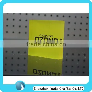 Acrylic Solid Letter Block Printed Logo Block Wholesale, High Quality Stamping Block as Product Display thumbnail-2