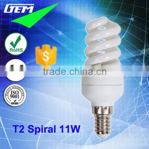 Warmwhite Energy Saving 3U/Spiral T2 Mini Lamp E14 With 5-15W thumbnail-1
