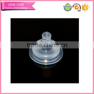 Manufacturer Sell Food Grade Wide Neck Anti Flatulence Silicone Baby Water Bottle Nipples thumbnail-1