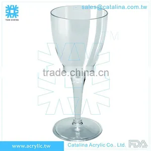 Acrylic Clear 336ML Transparent Barware Plastic Beverage Wine Glass thumbnail-1