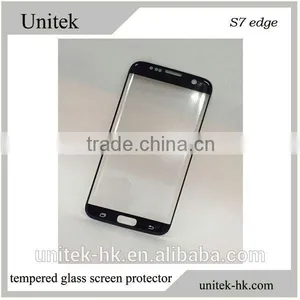 for Samsung S7 Edge Tempered Glass Screen Protector 3D Full Curved Size Original Edge to Edge Glass Protectors thumbnail-1