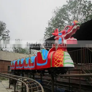Theme Park Train Mini Backyard Roller Coaster Amusement Rides Slide Dragon thumbnail-3