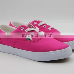 Slip-on Pink Women Canvas Shoes thumbnail-1