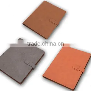 Loose Leaf Leather Journal Diary Notebook With Pen Holder and Card Holder thumbnail-2