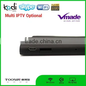 OEM 2016 Cheap Mini Quads 1080P M85 Mini TV Box S805 Quad Core Google Android 4.4 Smart Android Bluetooth tv Donggle thumbnail-3