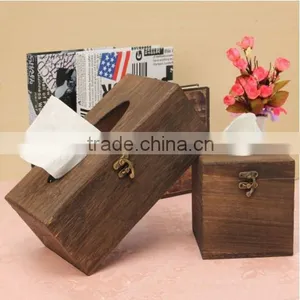 Hot Selling FSC&BSCI Display Wooden Tissue Storage Gift Boxes for Sale thumbnail-2