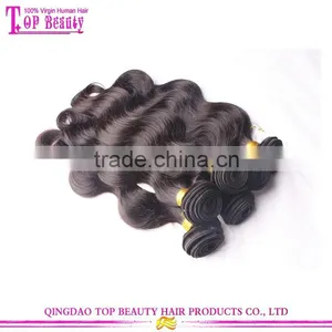 7A Grade Dyeable Peruvian Human Hair 100% Brazilian Peruvian Malaysian Virgin Hair Wholesale Unprocessed Peruvian Hair thumbnail-1