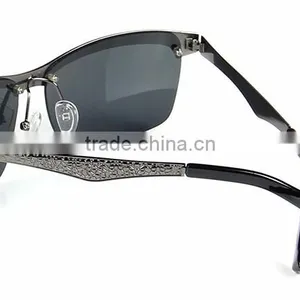 New Style Alloy Polarized Sunglasses Man Custom Logo by Laser thumbnail-3