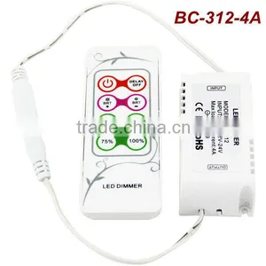 12V -24V Led Volt Mini Dimmer rf Remote Panel thumbnail-1
