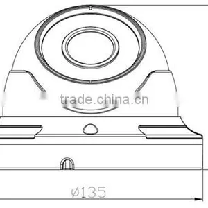 LS VISION 3mp Poe Onvif Waterproof Ip66 Motion Detection ir ip Dome Cctv Camera thumbnail-5