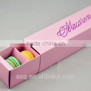 High Quality Fancy Colored Macaron Paper Packaging Box/ Cake Box thumbnail-1
