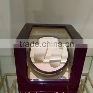 Wooden 2-grid Display Box for Watches and Jewelry thumbnail-3