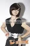 Fashion Long Bang Hair Bob Wigs, Synthetic Wigs for Lady thumbnail-3