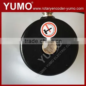IHA6012.7 12.7mm 60mm Line Driver IP54 5VDC 1000ppr ABZ CNC Stepper Motor Shaft 14mm Incremental Hollow Shaft Rotary Encoder thumbnail-4