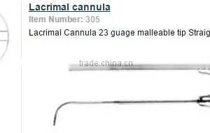 Lacrimal Cannula thumbnail-1