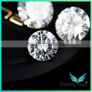 Moissanite Loose Stones Best Price 0.5ct 1ct 2ct H&a Colorless Best Quality Syntheicmoissanite thumbnail-2