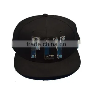 3d Embroidery 5 Panel Snapback Hats Wholesale thumbnail-6