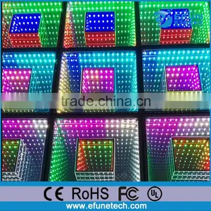 1M Rgb Color Led Dance Floor,dmx Rechargeable Mirror Dance Technology 3d Flooring thumbnail-5