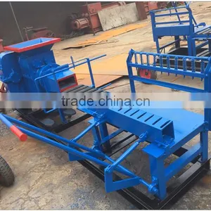 BW-250 Automatic Clay Soil Brick Making Molding Machine With Brick Cutting Machine and 24HP Diesel Engine for Sale Price thumbnail-1