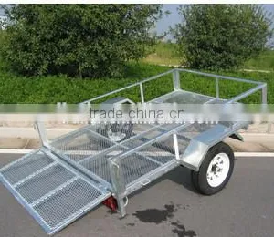 8'x4' ATV Trailer Mesh Floor ATV Trailer for Hot Dipped Galvanized thumbnail-5