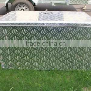 Top 1 High Quality 2.5mm Aluminium Check Plate 1500x500mm Tool Box thumbnail-3