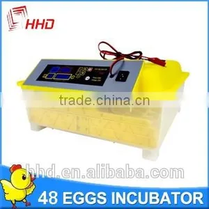 2017 HHD Hot Sale Newest Full Automatic Used Egg Incubators Digital Egg Incubation Hatching CE Approved thumbnail-1