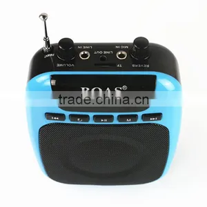 BOAS Waistband Wireless Microphone Special Amplifier for Guide Teacher External Voice Lound Speaker Support U Disk/TF Card thumbnail-4