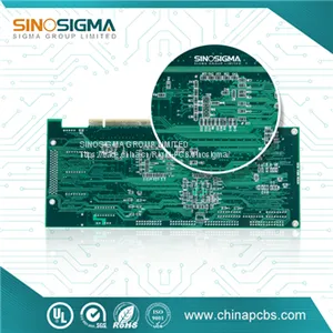 Double Sided Green Solder Mask PCB in IPC-6012 Class 2 Standard thumbnail-1