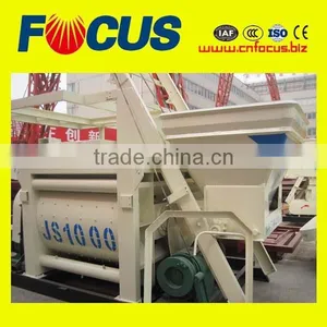 New Electric Engine High Performance JS1000 Cheap Concrete Mixer for Sale thumbnail-3