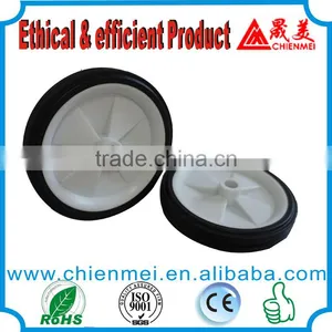 4 Inch Solid Plastic Wheel/Plastic Ruled RubberWheel/plastic Rubber Wheel thumbnail-2