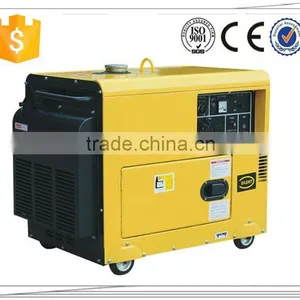 Super Silent 5000w Diesel Generator Set 6500AE With 186F Engine thumbnail-4