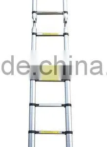 Aluminum Multipurpose 5.0m DOUBLE Telescopic Ladder With New TUV GS/EN131 thumbnail-3