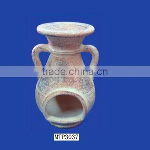 Indoor Clay Firepit thumbnail-1
