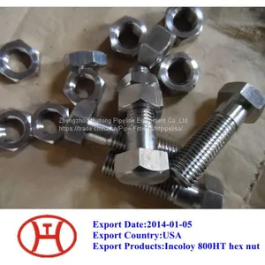 Incoloy 800HT Hex Nut thumbnail-1