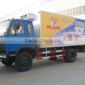 DonfFeng Refrigerated Van and Truck,refrigerator Van Truck for Meat and Fish thumbnail-1