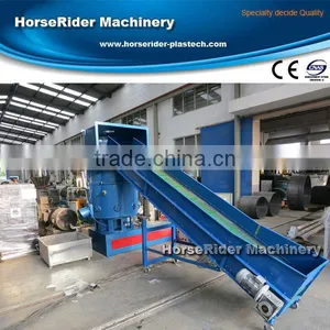 High Output PP PE Plastic Film Agglomerator Plastic Granulator thumbnail-1