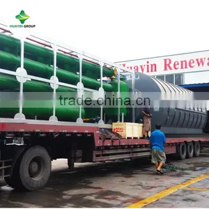 10kg-30T Waste Tyre/Plastics Recycling Machine Pyrolysis Plant To Diesel To Make Electricity thumbnail-6