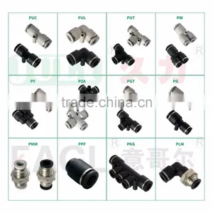 Wholesale JULY Manufactory Made High Quality Elbow Type Quick Connect Pipe Fitting With Screw Cap thumbnail-4